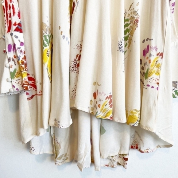 FREE PEOPLE Field Of Butterflies Tunic in Ivory Size XS - Picture 5 of 14